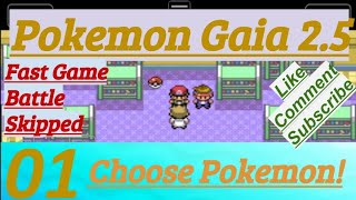 Pokemon Gaia Part 1 Dusty Tome, Celanto Town, Reliquia Ruins, Got Running Shoes & Choose Pokemon