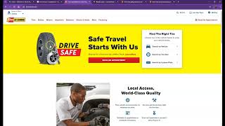 Website Analysis Video for Gills Points Tire
