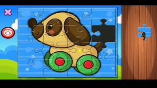 Puzzle game menyusun gambar, game edukasi anak screenshot 3