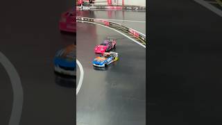 TWO RC CARS compete in agility on a winding track. #shorts #rcdrift #rccar #drifting #remotecontrol
