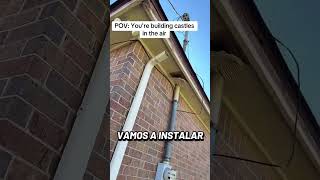 Soffit fascia and freeze board #construction #siding #gutters #followme #sigueme