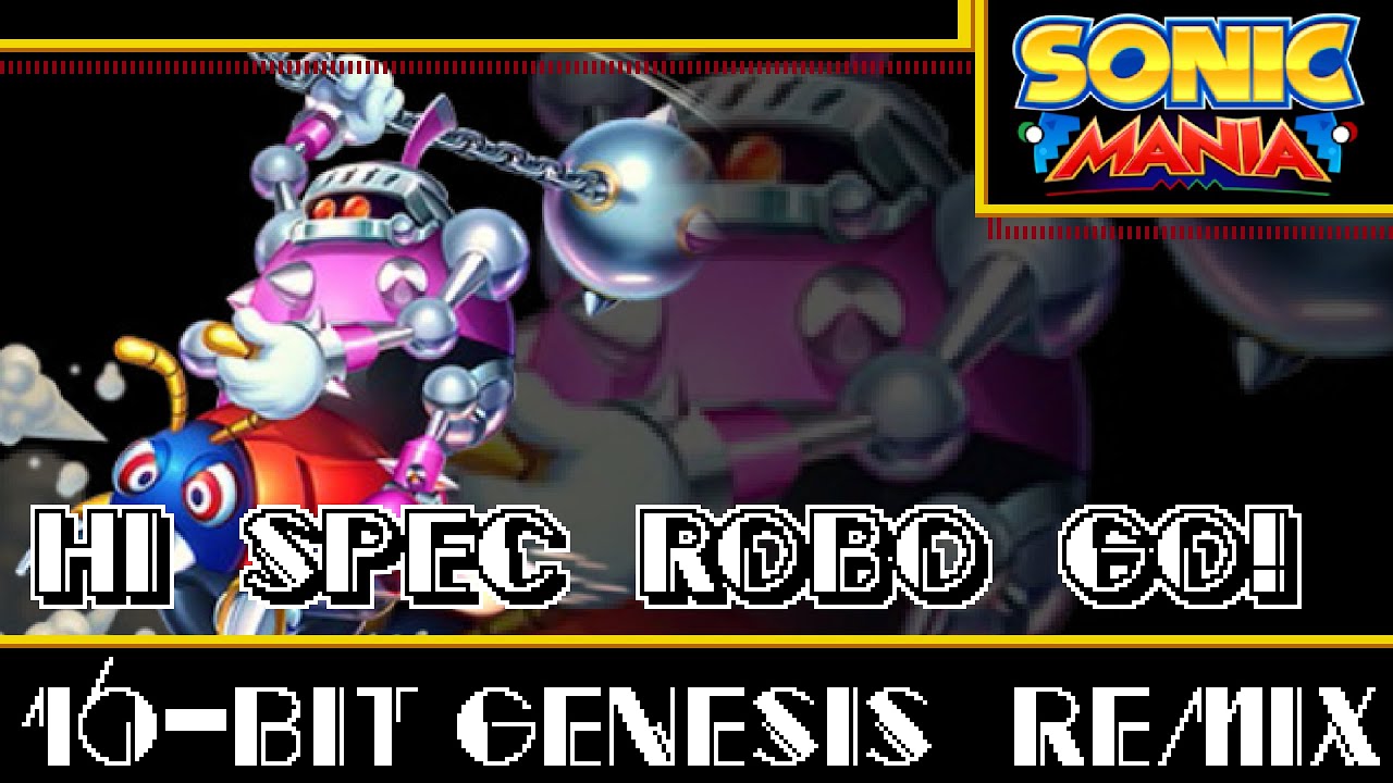 [16-Bit;Genesis]Hard Boiled Heavies Boss Theme (Hi Spec Robo Go!) - Sonic Mania