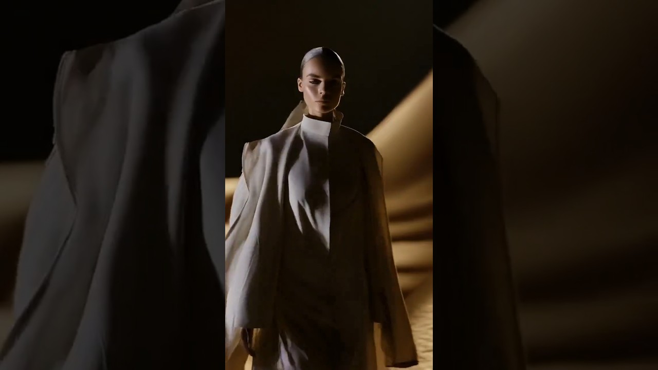 Striking Elegance in a Couture Gown 