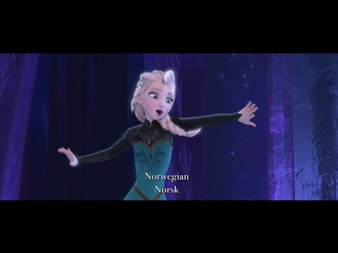 Disneys Frozen (+) Let It Go  Multi-Language Full S...