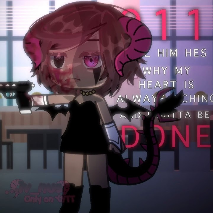 911! 1 NEED SOMEONE // Fake everything// TRIGGER WARNING #gachaclub #trend #vsp #gachaedit #blood