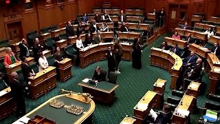 No Comment Des Députés Font Un Haka En Pleine Séance Pour Défendre Les Droits Des Maoris