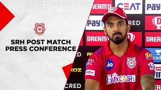 SRH vs KXIP Post Match Press Conference - KL Rahul | Dream11 IPL 2020