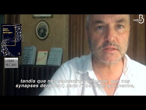 Rentrée littéraire Belfond 2020 : Colum McCann lit un extrait de "Apeirogon"