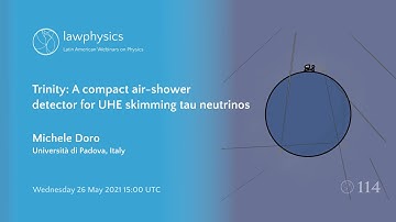 Michele Doro: Trinity: A compact air-shower detector for UHE skimming tau neutrinos