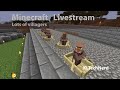 Minecraft - Lots of Villagers!! 🔴 Livestream 7 - 09 - 2021