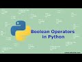 Python - Operators and Boolean Logic (Truth Table) | Membership Operators (in/not in)