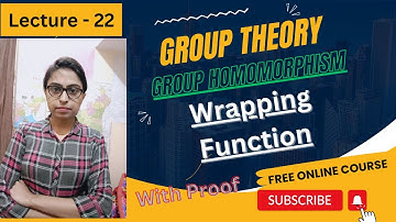 Wrapping Function | Group Homomorphism | Group Theory | Abstract Algebra #csir_net #gate_exam