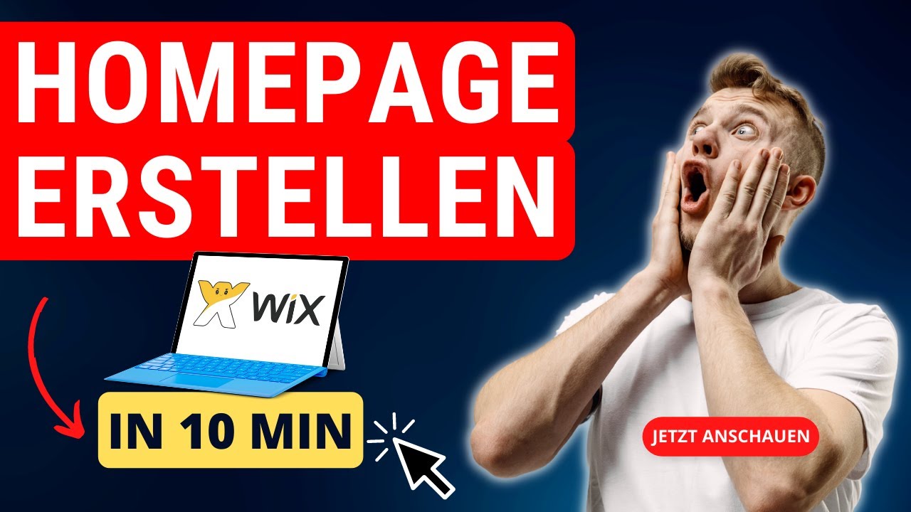 Wix Homepage erstellen – Schritt-für-Schritt Tutorial