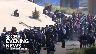 Migrant arrivals at U.S.-Mexico border hit record levels