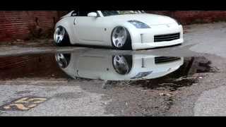 Bagged Stanced 350Z -ViolentClique-Airogance-Bangers-