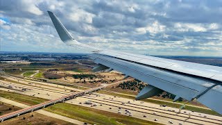 [4K] – Gusty Winds & Smooth DFW Landing – American – Airbus A321-200N – N404AN – SCS Ep. 789
