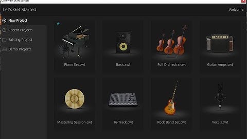 Addendum to Cakewalk Template Icons