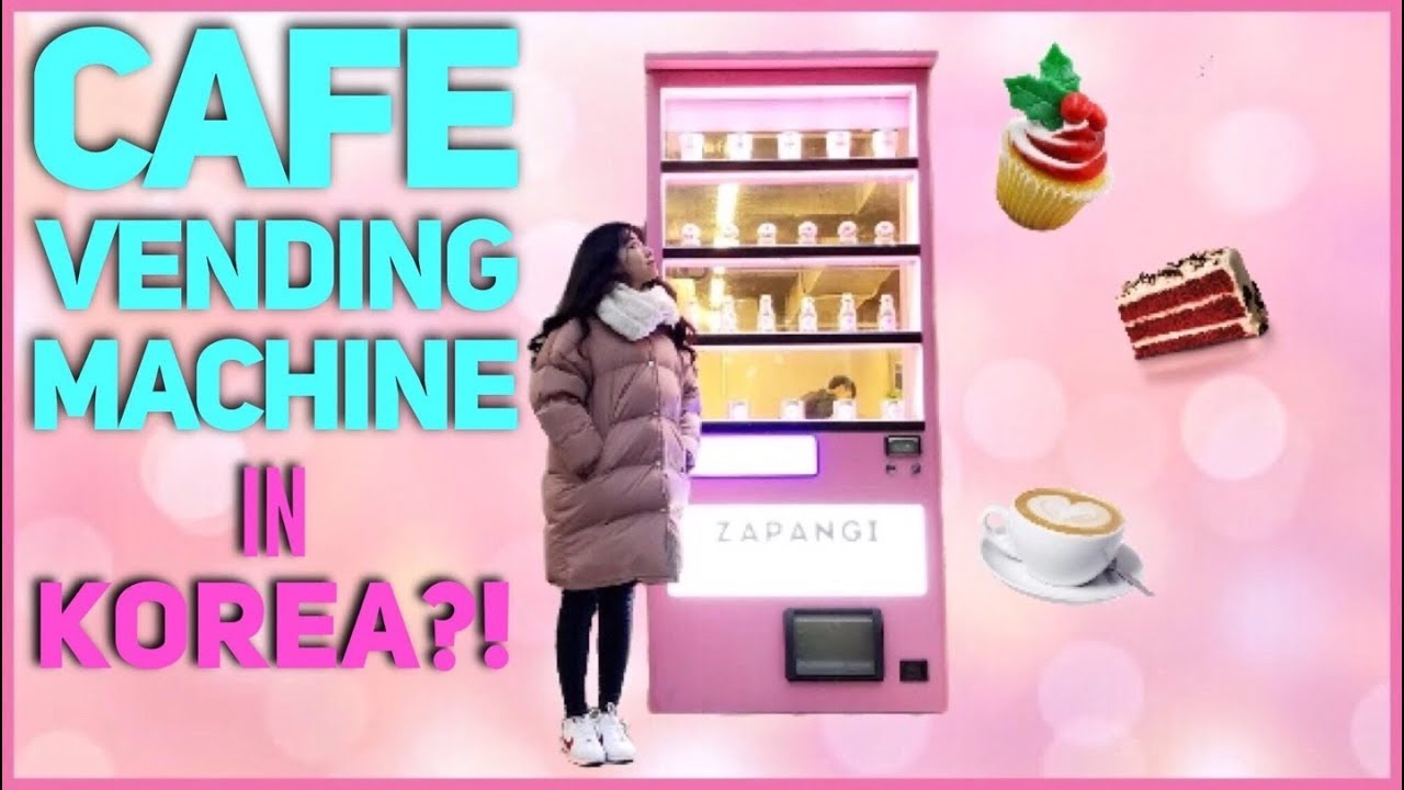 VLOGMAS DAY 1: Vending Machine Cafe + GAMJA TRY ON HAUL!
