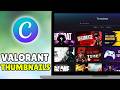 How To Make Viral Valorant Thumbnails In Canva (2026) - Full Guide