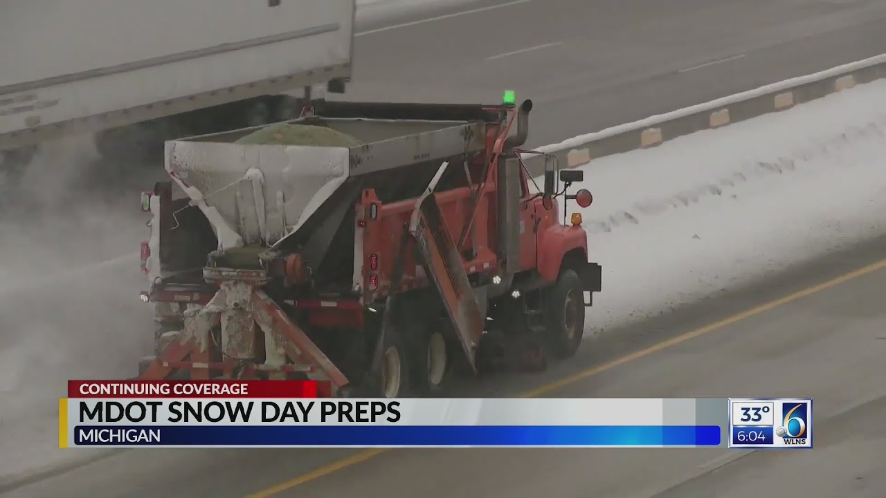 MDOT Snow Day Preps - YouTube