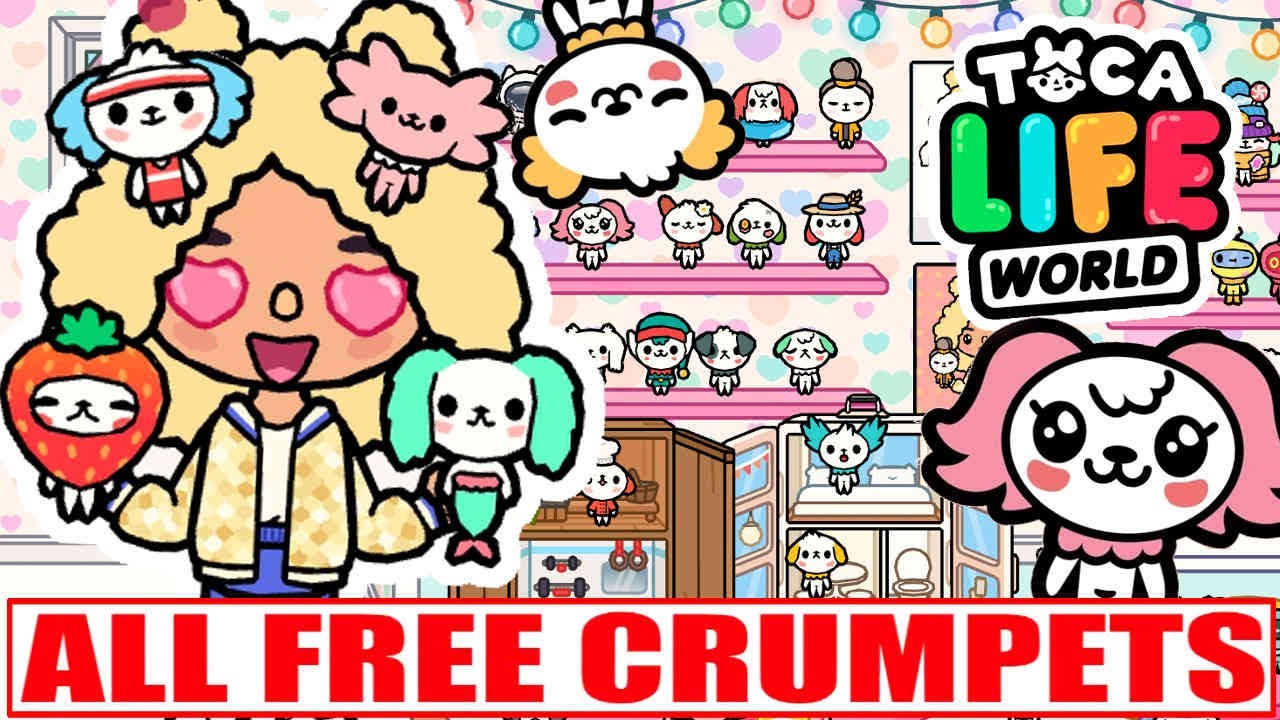 TOCA BOCA 🤖 ALL CRUMPETS in TOCA LIFE WORLD 🤖 tocaboca YouTube