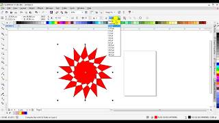 How to use complext star tool in corel draw x7