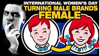 Turning Male Brands Female for International Women's Day