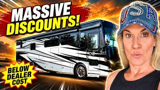These NEW Motorhomes Are REDUCED 40 000 BELOW Dealer Cost