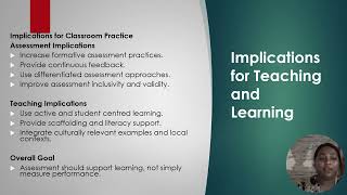 EDU918 ADVANCED EDUCATIONAL ASSESSMENT AND EVALUATION Net Worth