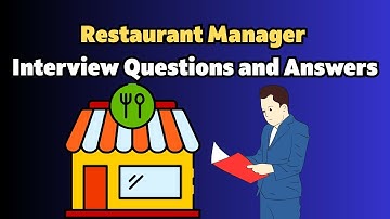 Vragen en antwoorden voor een sollicitatiegesprek voor een restaurantmanager