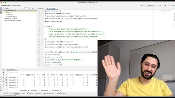 Document Term Matrix and Vector Space Model as Foundation for Word2Vec, Topic Modeling, IR and NLP