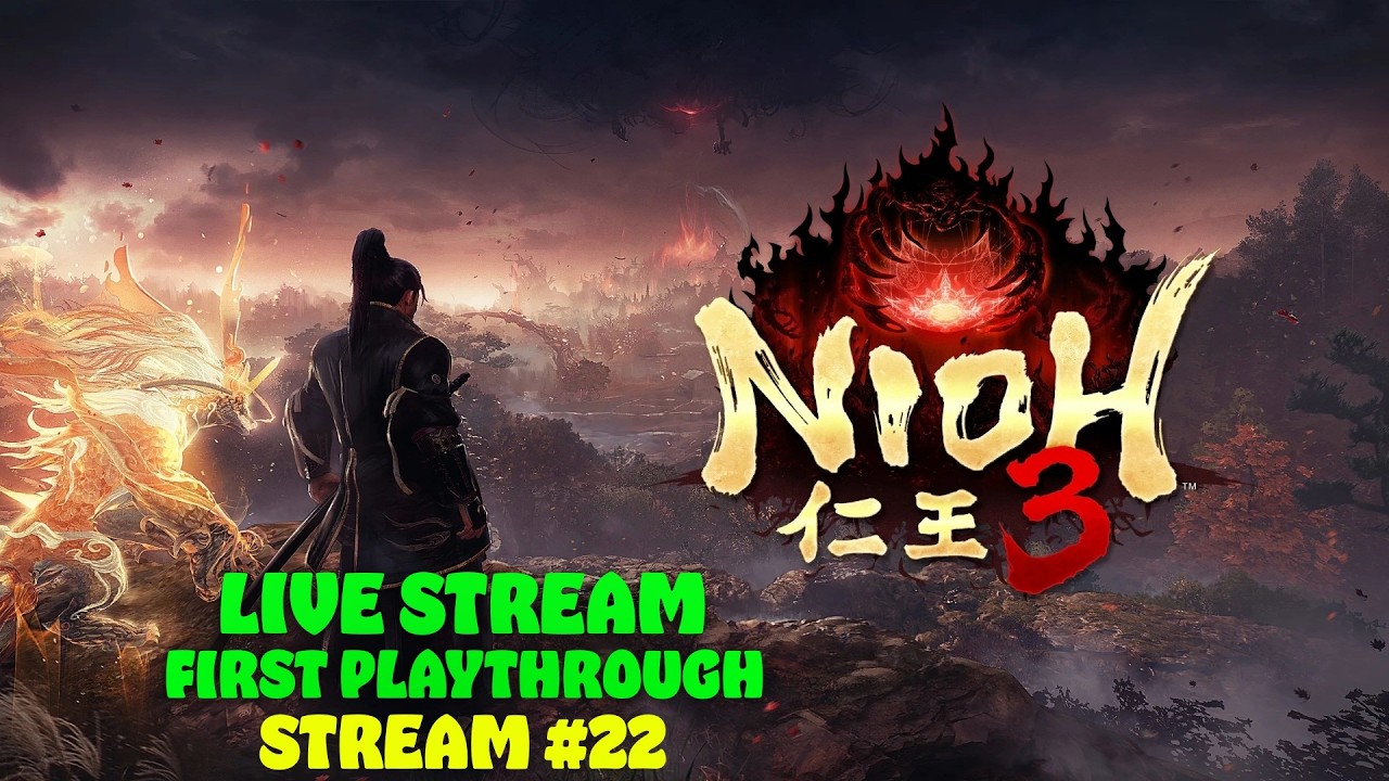 Back To Nioh 3: to finish it | First Playthrough - Gid Gud!! | stream #22 | drops enabled - SUB = Ni