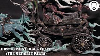 How to Paint The Black Coach (metallic parts)