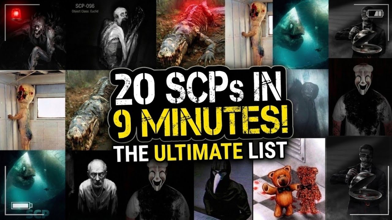 20 Scariest SCPs Explained in 9 Minutes! 🚫💀 - YouTube
