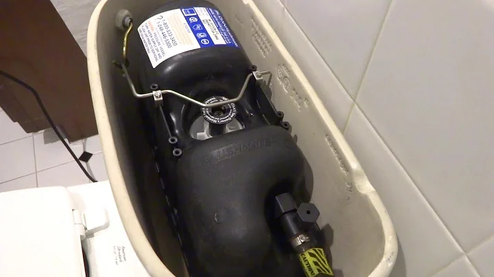 SLOAN FLUSHMATE TOILET LEAKING WATER
