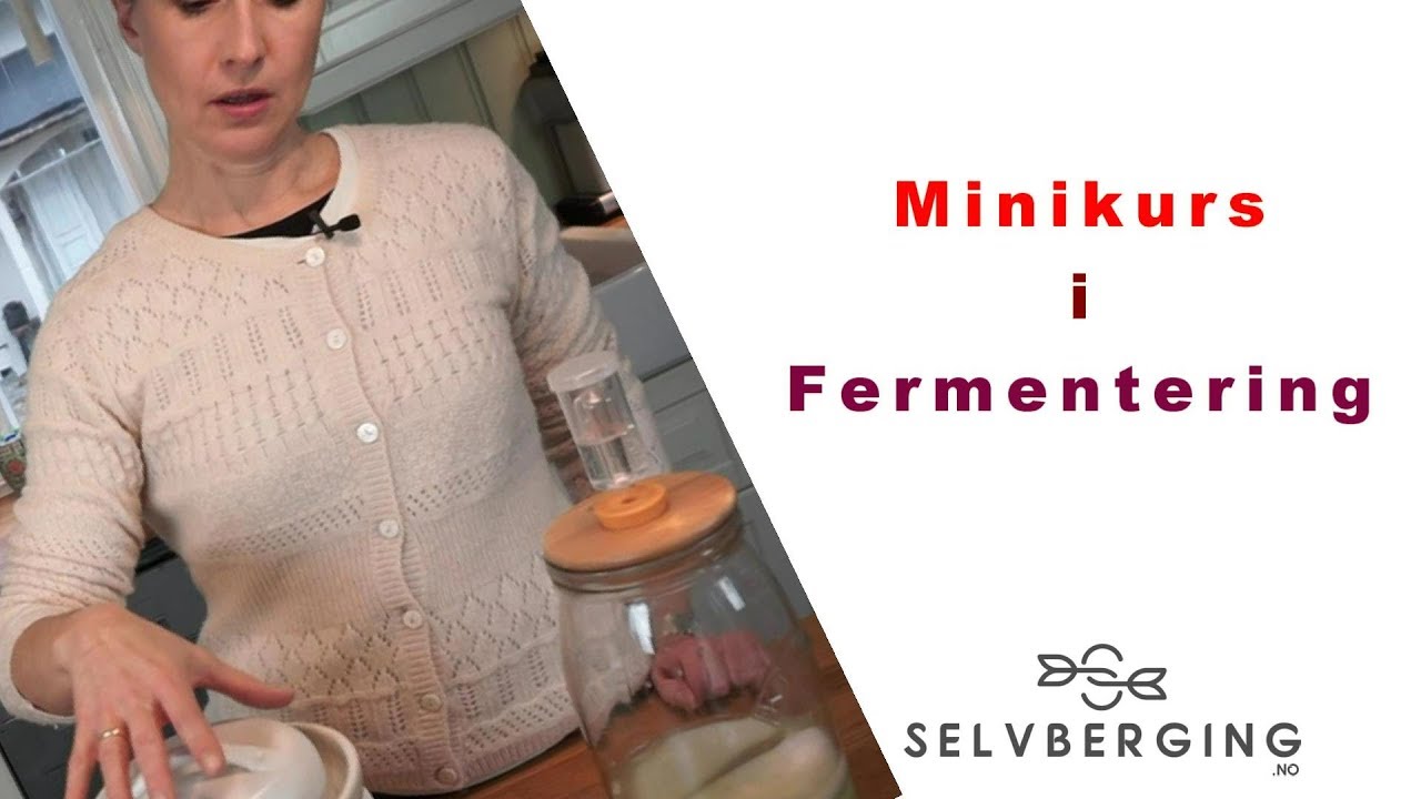 Minikurs i fermentering - hjemmelaget surkål!