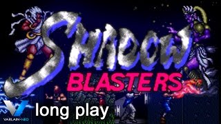 SHADOW BLASTERS (Shiten Myooh) - for Sega Genesis - Complete Playthrough