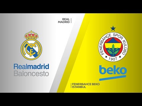 Real Madrid - Fenerbahce Beko Istanbul Highlights | Turkish Airlines EuroLeague, RS Round 1