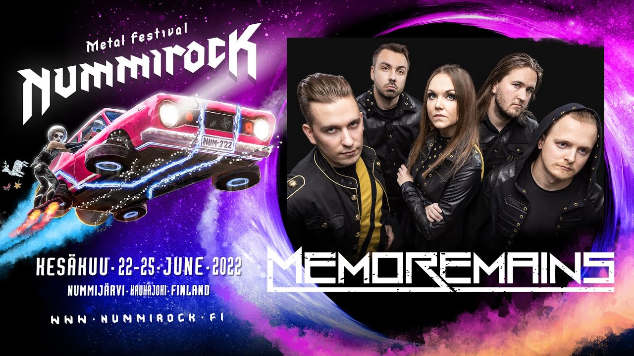Nummirock 2022 - Memoremains - Empire - Live Aftermovie 4K