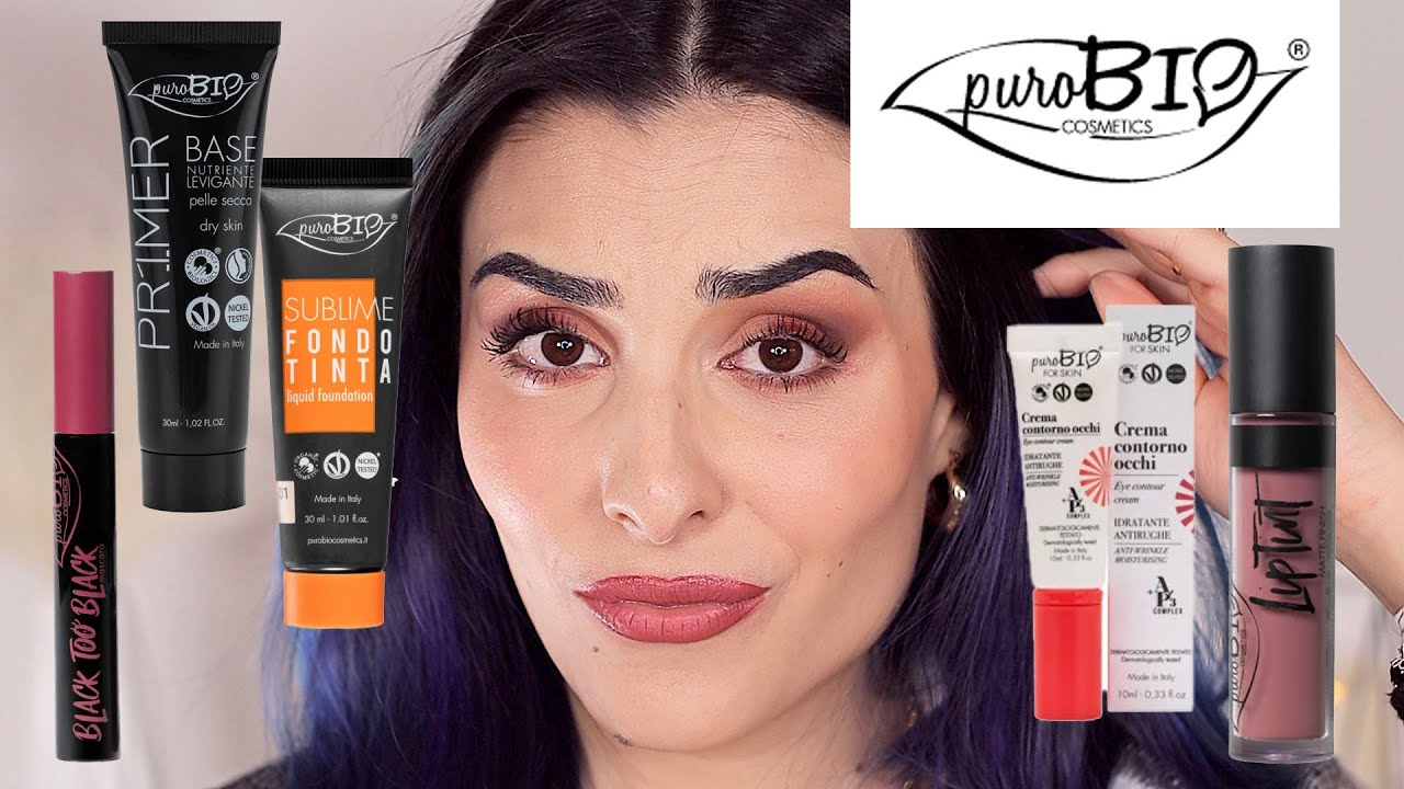 MI HA ROVINATO LA BASE! FULL FACE CON PURO BIO COSMETICS || AMBRA JESS