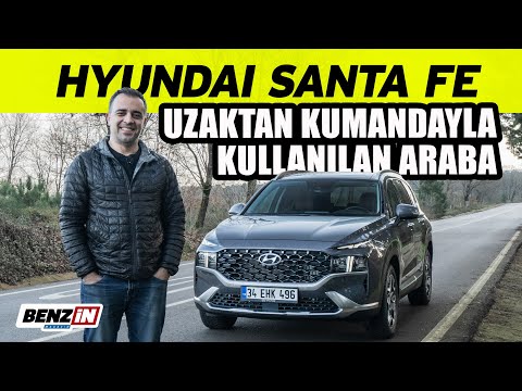 Hyundai Santa Fe test sürüşü | Sürücüsüz gidebilen araba