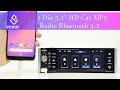 1 din 51 car mp5 radio player bluetooth 42 a2905 mirror linkandroid autocarplay