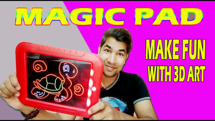 Unboxing the MagicPad™ A Light Up Drawing Screen 