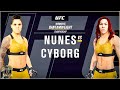 Ultimate Fighting Championship | UFC 4 | BantamWeight (W) Championship | Amanda Nunes vs Cris Cyborg