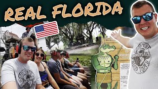 THE REAL FLORIDA Boggy Creek Airboat Ride Kissimmee Florida