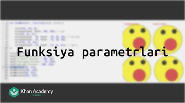 Funksiya parametrlari | JavaScript asoslari: chizish va animatsiya | Dasturlash |Khan Academy Oʻzbek