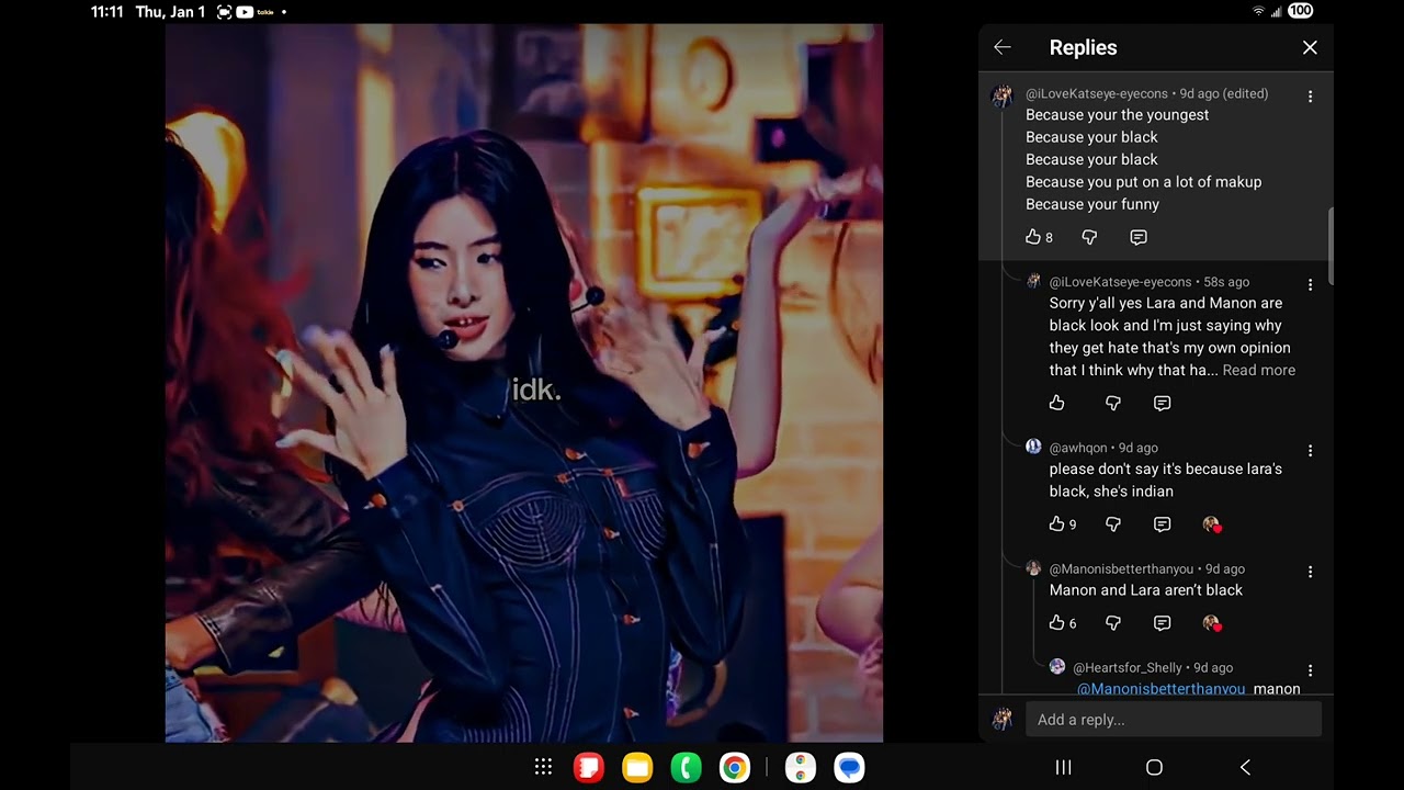 I'm saying why people say that twords them and after reading those I'm wondering if I should cry