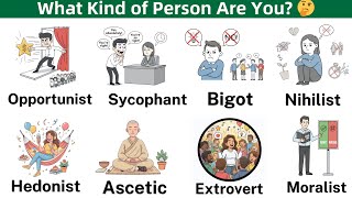 Advanced English Words for Personality, Beliefs & Mindsets || English Vocabulary