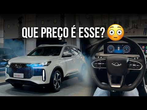 Novo CAOA Chery Tiggo 5X estreia partindo de R$ 119.990!