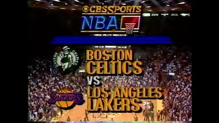 Boston Celtics at LA Lakers  2/15/1987
